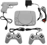 Ретро приставка під виглядом Ps1 Super 8bit Game TY-368 16 ігор, ігрова консоль 8 біт з двома джойстиками і пістолетом для телевізора LH-999