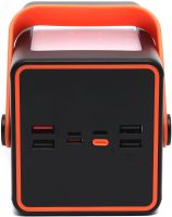 Портативний зарядний пристрій Power Bank Solar Energy YM-655 100000mah з ліхтариком USB зовнішній акумулятор повербанк JS-658