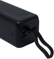 Зовнішній акумулятор повербанк Power Bank Awei P114k 50000 mAh 22.5 W портативний зарядний пристрій для телефону з швидкою зарядкою і дисплеєм 4 USB 