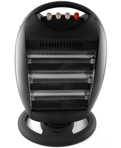 Підлоговий інфрачервоний галогенний обігрівач Domotec MS-5951 1200W 3 режими потужності, настільний кварцовий електрообігрівач від мережі 1200 Вт
