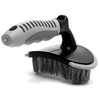 Щітка для чищення автомобільних шин Car Clean Brush T-631 13 см чистяча щітка для миття, гуми та очищення килимків у важкодоступних місцях Navaliya
