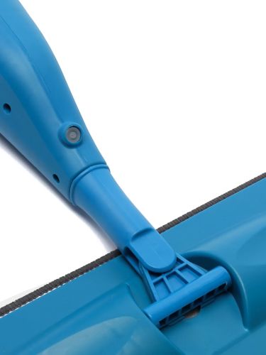 Швабра з розпилювачем і ємністю для води Healthy Spray MOP 350 мл портативна швабра спрей з насадкою з мікрофібри для прибирання та миття підлоги синя