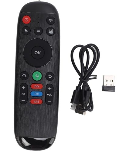 Аеромиша-пульт ДУ Air Mouse Keyboard M6 пульт дистанційного керування, аеромиша з клавіатурою і мікрофоном для Smart-TV, Android TV Box, ПК EL-M6
