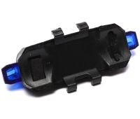 Велосипедна фара із заднім стопом Bike Light SD-616 акумуляторний габаритний велоліхтар, велосипедний стоп сигнал на велораму 4 режими роботи від USB