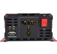 Автомобільний інвертор UKC AC/DC 12V-220V 500W KC-500D авто перетворювач напруги струму з LCD дисплеєм від прикурювача, акумулятора з екраном