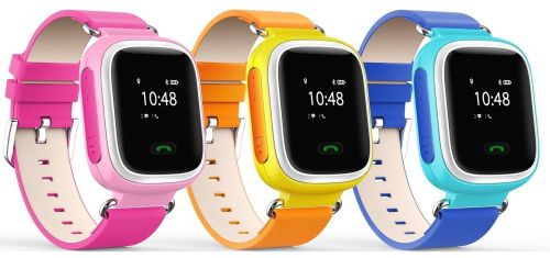 Умные детские смарт часы Smart Baby Watch Excelvan Q60 с функцией GPS трекера, наручные смарт-часы с SIM-картой 400 мАч IOS Android