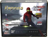 Цифровая Т2 приставка Европа EL-9000 Pro 4K цифровой эфирный ТВ тюнер с Wifi приемник для цифрового телевидения с пультом управления DVB-T2 Черный