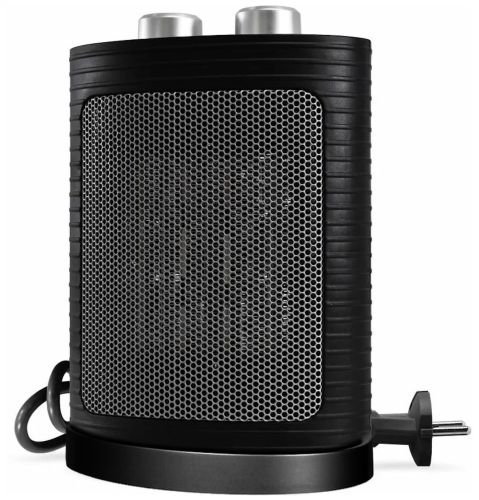 Електричний настільний тепловентилятор Domotec Heater MS - 5905 підлоговий обігрівач з вентиляцією для будинку на 15 кв. м 1500W дуйка на 3 режими 