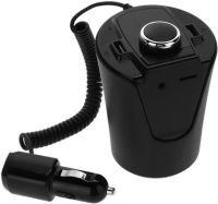 Автомобільний FM трансмітер від прикурювача H26 BX6 передавач Bluetooth MP3 авто фм модулятор адаптер в машину з зарядкою і блютуз в підсклянник