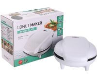 Електрична машинка для пончиків Donut Maker XL - 615 750W 7 штук апарат для приготування і випікання донатів будинку з антипригарним покриттям XL615