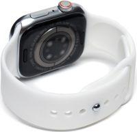 Наручні Смарт годинник Smart Watch T500 Спортивні з мікрофоном, тонометром IP67 Aluminium 44mm Розумні годинник з функціями фітнесу та здоров'я білі