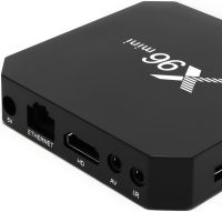 Смарт приставка Smart TV Box X96 Mini 4k 2GB / 16GB Цифрова смарт-приставка, ТВ медіаплеєр Android з вбудованим WiFi модулем і пультом для телевізора