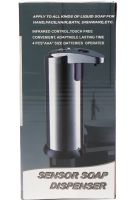 Автоматичний сенсорний дозатор Sensor Soap Dispenser B1168 для рідкого мила, безконтактна мильниця 250 мл диспенсер для антисептика на батарейках