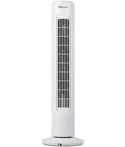 Електричний підлоговий вентилятор Domotec MS-1627 45W 3 режими 78 см колонний охолоджувач повітря з таймером вимкнення для дому від мережі 220V