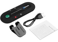 Автомобільний бездротовий динамік Julo HB 505-BT Hands Free Bluetooth мікрофон з гучномовцем MP3 AUX спікерфон з зарядним для телефону USB