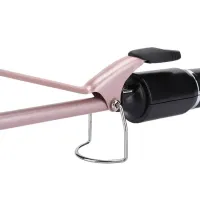 Професійна тонка плойка GEMEI GM-2825 ceramic pro 9мм для дрібних кучерів, Афроплойка з турмаліновим покриттям, щипці для завивки волосся Gemmy
