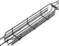 Решітка гриль для барбекю Barbecue Grill Basket 49 см одинарна сітка з дерев'яною ручкою для риби, овочів і кебаба, кошик-гриль для мангала Maclay вузька