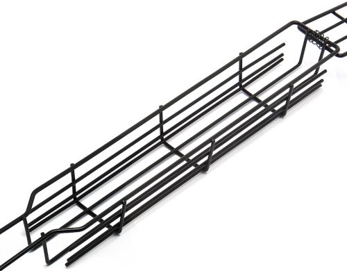 Решітка гриль для барбекю Barbecue Grill Basket 49 см одинарна сітка з дерев'яною ручкою для риби, овочів і кебаба, кошик-гриль для мангала Maclay вузька
