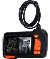 Акумуляторна гнучка камера ендоскоп Inskam Endoscope M40 5.5мм 4.3 дюйма цифровий бороскоп з кабелем 2 м підсвічуванням і монітором для діагностики