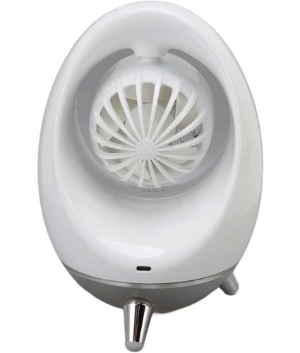 Настільний вентилятор зі зволожувачем Spray Cold Air Fan ZY-602 акумуляторний кондиціонер Яйце з водяним охолодженням повітря і підсвічуванням AND 441-2