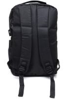 Міський набір сумок 3 в 1 Backpack 9018 рюкзак для ноутбука 15", сумка через плече і гаманець на блискавці з USB портом для навушників 42х33 см Чорний