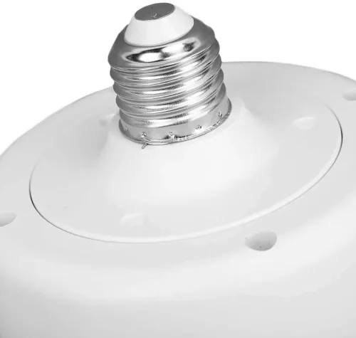 Електричний стельовий вентилятор із LED-лампою Fan Light CHP-008 2835 2-в-1 у патроні E27 з пультом дистанційного керування, RGB-люстра з вентилятором