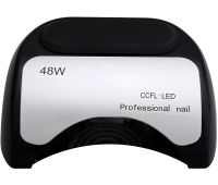Гібридна ультрафіолетова LED лампа Sun Nail System K18 48W для манікюру і педикюру CCFL UV Lamp з датчиком руху і таймером для сушіння гель лаку