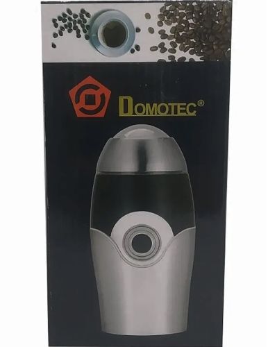 Электрическая кофемолка Domotec MS-1107 150W роторный измельчитель кофейных зерен, орехов и специй, ручная кухонная мельница для кофе MS1107 Серая