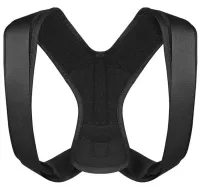 Фіксуючий коректор правильної постави Back Belt, Корсет для корекції і вирівнювання спини і плечей, бандаж, жилет для хребта на липучках