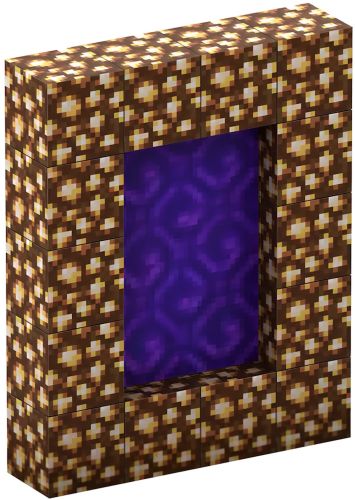Детский магнитный конструктор Майнкрафт Magnetic Block Minecraft Z05A на 58 деталей 2х2 см разноцветные развивающие 3D кубики для детей от 3-х лет