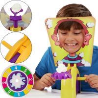 Настільна гра пиріг в обличчя Hasbro Pie Face B7063 для ігор в компанії, розважальна гра Торт в обличчя E111-11 з рулеткою для дітей і дорослих