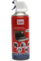 Очищуючий балон зі стисненим повітрям Giga 360 Air Duster Q24 450 мл пневматичний повітряний Очищувач для чищення техніки та електронних пристроїв