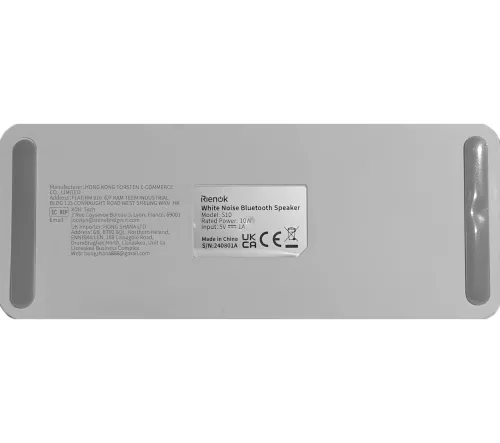 Генератор белого шума Calmiro S660 Pro 3 в 1 c Bluetooth колонкой и RGB подсветкой, аккумуляторная колонка ночник со звуками природы JoyPro S10