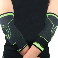 Фіксатор ліктьового суглоба Elbow Support ST - 2506 еластичний бандаж, фіксатор, універсальний спортивний налокітник на лікоть з фіксуючим ременем