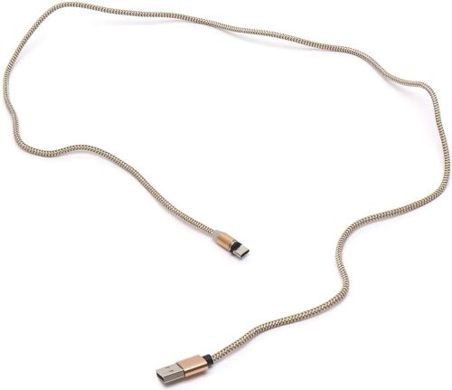 Магнітна зарядка для телефону Hoco X - cable Magnetic 3 в 1 круглий USB кабель micro lightning type-c 1 м шнур з LED підсвічуванням M3 для Android IOS