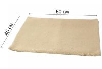 Самонагрівальний килимок лежак Pet Bed Self Heating 60х45 см для собак і котів, Термопідстилка спальне місце для домашніх тварин Коричневий