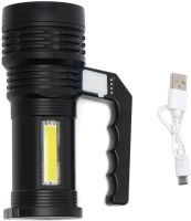 Акумуляторний Ручний ліхтарик X-Balog BL-8205 світлодіодний переносний LED світильник 1200 mAH портативний ліхтар прожектор 4 режими USB BK-899