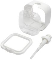 Дозатор для рідкого мила Soap Dispenser LY-627 300 мл прозорий механічний диспенсер, Пластикова мильниця для миючого засобу на кухню і ванну