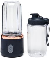 Беспроводной мини блендер Small Portable Juicer A215 400 мл аккумуляторная портативная соковыжималка с бутылкой поилкой для смузи и сока от USB