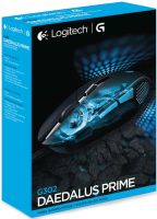 Ігрова комп'ютерна миша Logitech G302 Deadalus Prime дротова USB геймерська мишка з підсвічуванням для ПК комп'ютера і ноутбука G-302 Чорна