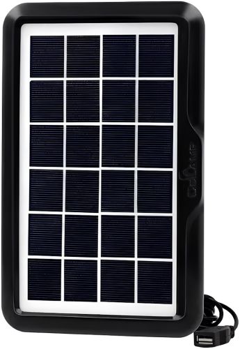 Сонячна панель Cclamp Solar Panel CL-639 4W 6V IP65 портативна батарея з мультикабелем USB для зарядки мобільних пристроїв від сонця 639CL