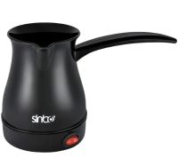 Електрична турка Sinbo SCM - 2928 кавоварка для приготування кави 0.3 л 600W, Електротурка для заварювання кави, антипригарна Турка-кавоварка