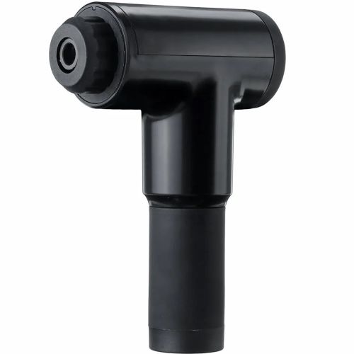 М'язовий масажер пістолет Fascial Gun FH-320 Black для тіла, портативний ручний ударний масажер-пістолет KH-320 YX-908 Чорний 