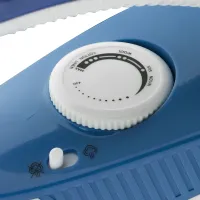 Складной ручной утюг Domotec MS-1118 1000W с регулятором температуры и резервуаром для воды, Паровой отпариватель Домотек с керамической подошвой