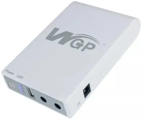 Джерело безперебійного живлення ДБЖ UPS WGP103-5912 для роутера 5V 9V 12V, бесперебойник для модему Power Bank для захисту від нестабільного живлення