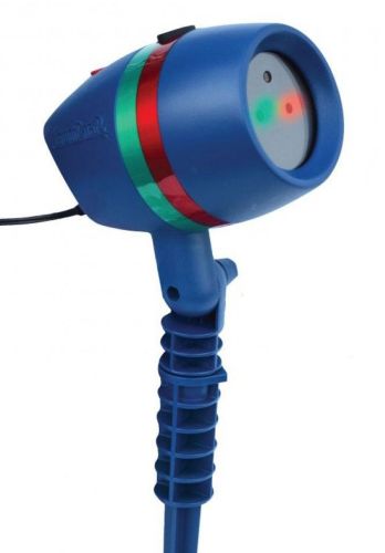 Цветной уличный лазерный проектор Star Shower Motion Laser Light для украшения дома и улицы, Новогодняя уличная лазерная подсветка 12 программ