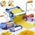 Настільна равіольніца Ravioli Maker Rainberg RB-911 Ручна локшинорізка машинка з насадками для приготування равіолі, локшини, пасти і для розкочування тіста 20x21 см
