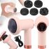 Антицелюлітний масажер Deep Rolling Massager SL - 630 ручний акумуляторний вібромасажер, лімфодренажний пістолет для всього тіла з насадками W44, LY-635