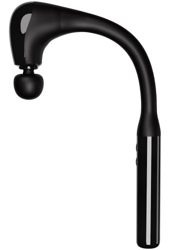 Ручной перкуссионный массажер Massage Hammer MP-930 4 насадки, беспроводной изогнутый массажный пистолет для всего тела на аккумуляторе JA-G4