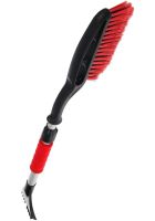 Щітка-скребок для чищення авто Snow Brush A031-001 2 в 1 телескопічна щітка для очищення автомобіля від снігу, криги зі скребком і ручкою 68-88 см
